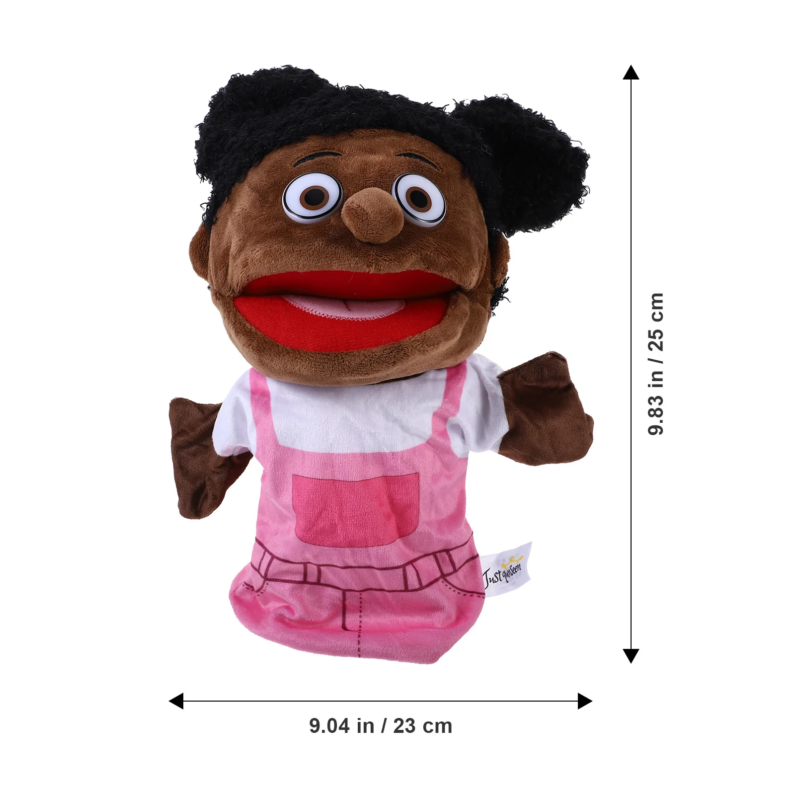 1pc fantoche de mão bonito dos desenhos animados fantoche de contar histórias para interação familiar fantoches de pelúcia macios crianças adultos jogo criativo