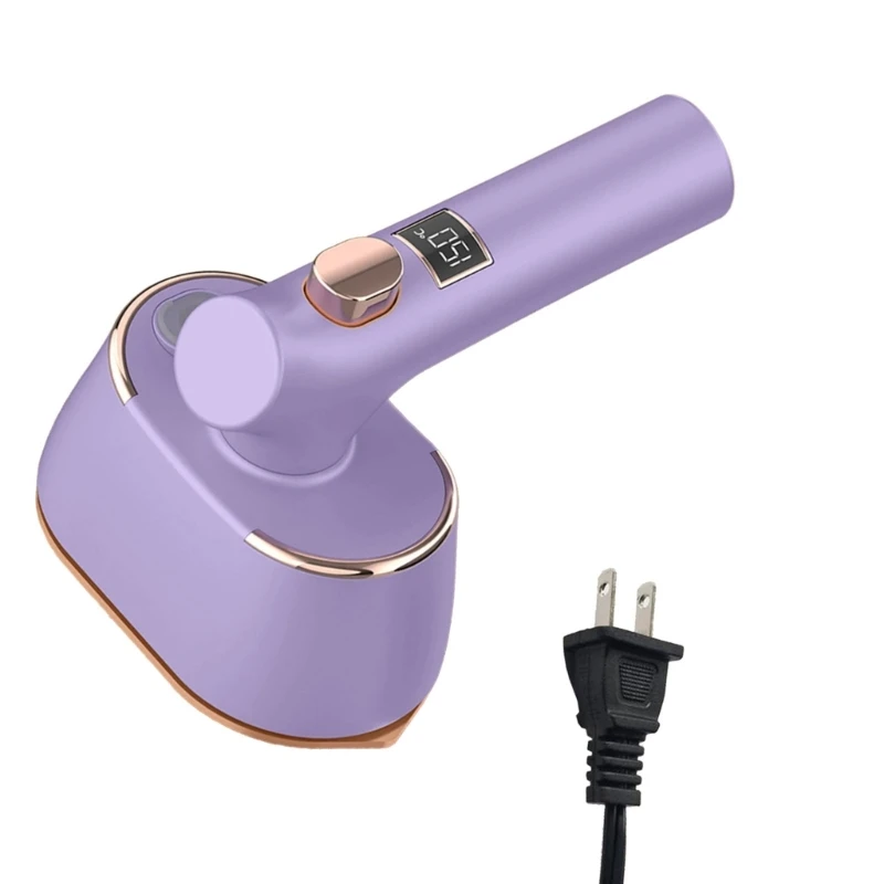 Plancha portátil para viaje, plancha portátil para ropa, giratoria 90 °, envío directo