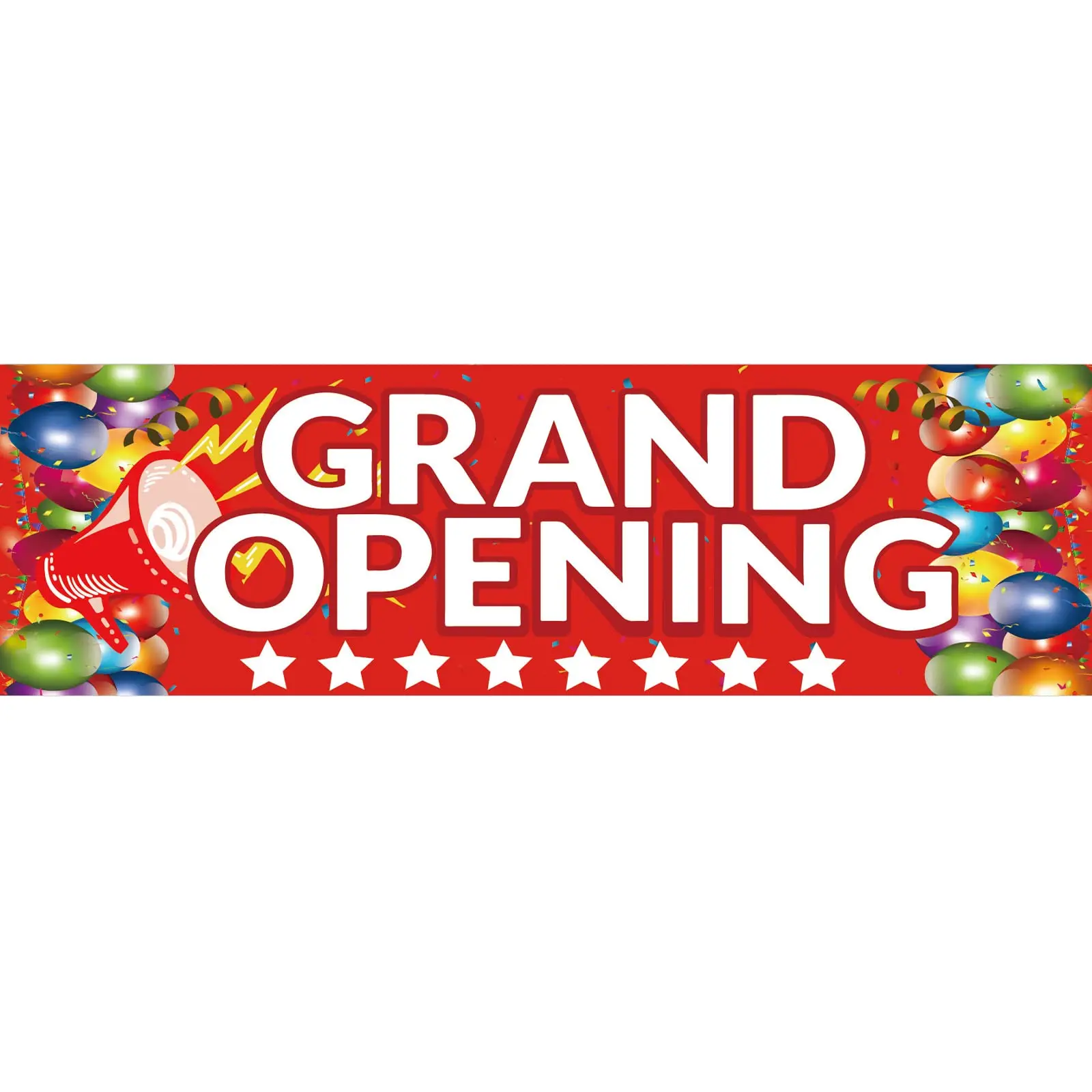 Grand Opening Banner Retail Store Shop Business Sign Business Office Store Front Banners Advertising Opening Backdrop Decoration