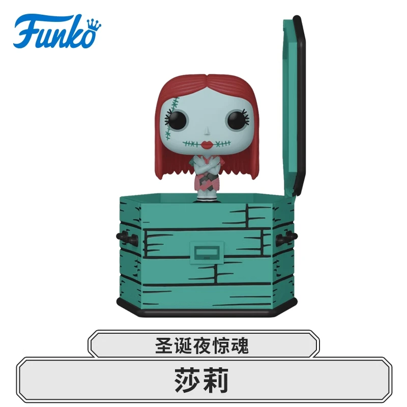 طبعة أصلية FUNKO POP 《الكابوس قبل عيد الميلاد》جاك سكيلينجتون أنيمي زينة زخرفية نموذج اللعب نموذج قابل للجمع