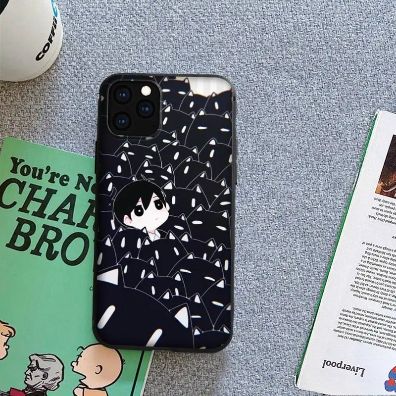 Omori Tshirt Omori Fanart Omori Game Phone Case for IPhone14 13 12 11 Pro MAX Mini XS 8 7 6 Plus X 2020 XR 12 13 Pro Max Covers