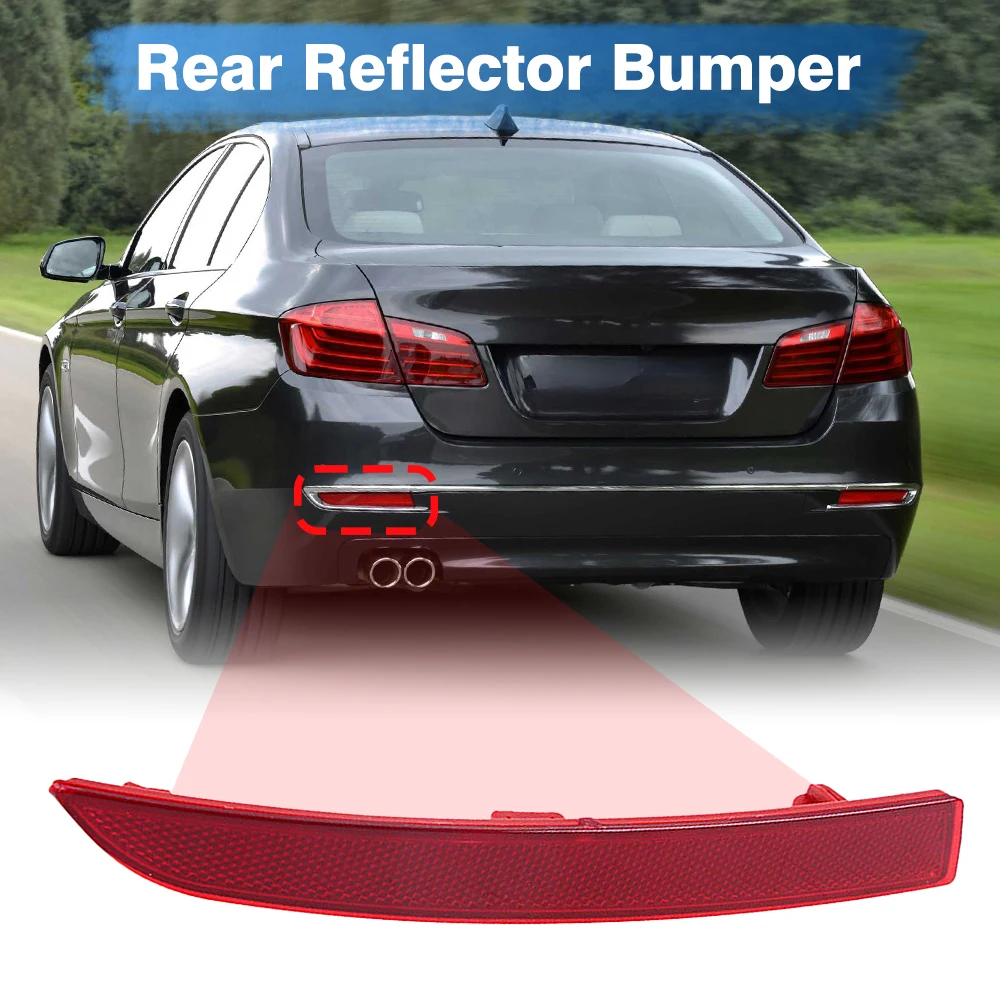 

Rear Bumper Reflector Fit for BMW 5-Series F10/F18 Sedan 2014-2017 Facelift Rear Bumper Reflector