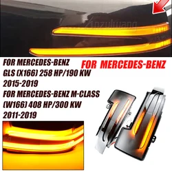 Dynamic Turn Signal LED Mirror Indicator Blinker Repeater for Mercedes Benz ML GLE GL GLS R G Class W166 C292 X166 W251 W463