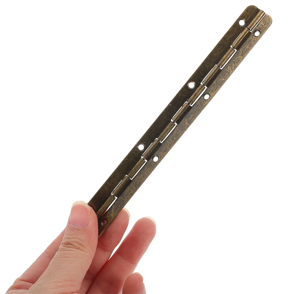 

4Pcs Piano Hinges Durable Continuous Heavy Duty Hinges for Wooden Boxes Jewelry Cases Packaging Containers Hardware