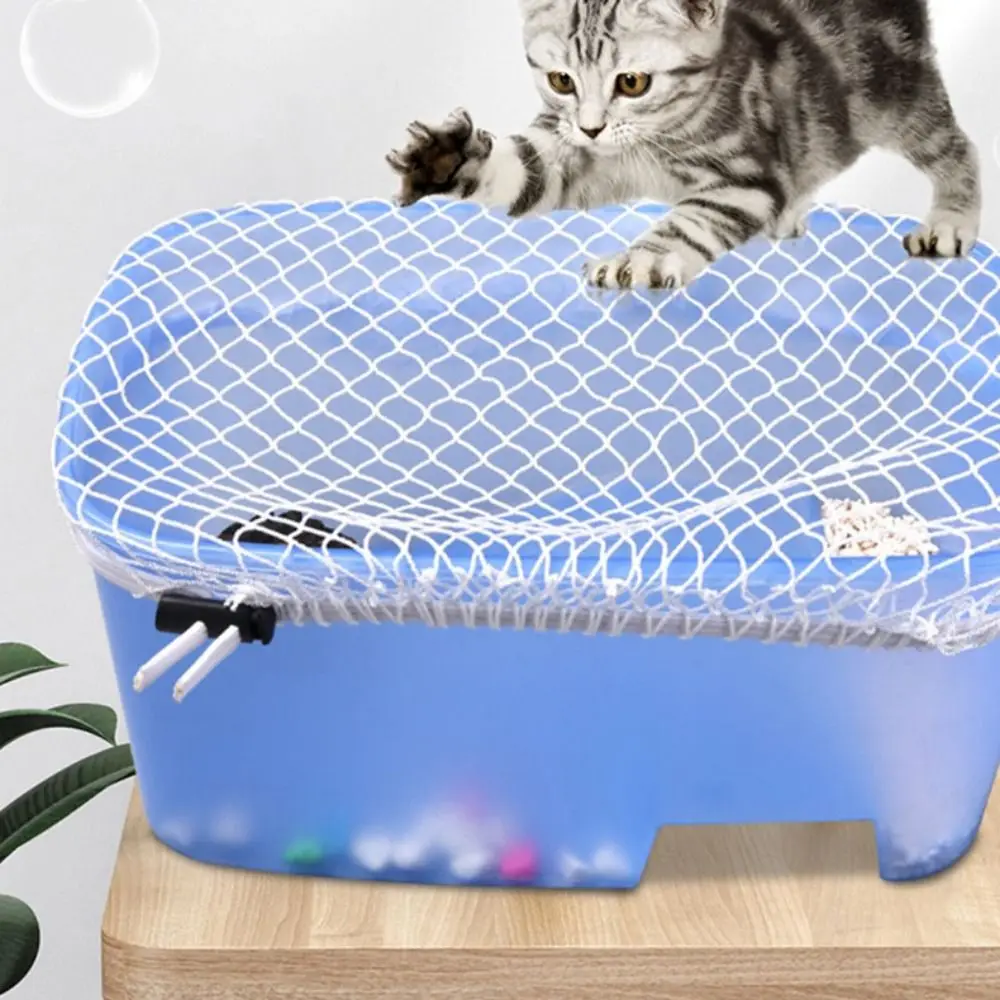 Adjustable Turtle Tank Anti-escape Net Elastic Bite Resistant Fish Tank Net Cover Breathable Anti-cat Scratching