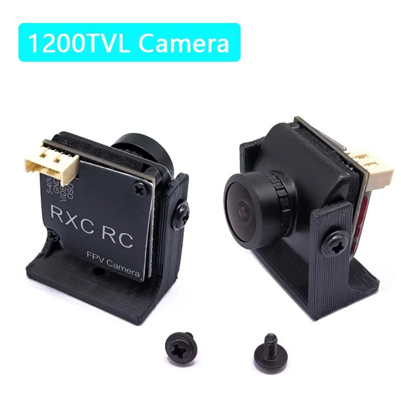 5,8g CMOS 1200TVL 1/3 "cámara 2,1mm lente PAL vídeo en Color FPV mini cámara súper ligera 19*19mm para RC Dron de carreras con visión en primera persona Quadcopter