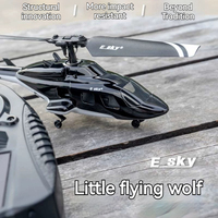 Esky Little Flying Wolf Helicopter 150bl V3 Four Channel Single Propeller Simulation Mini Remote Control Model Aircraft Boy Toy