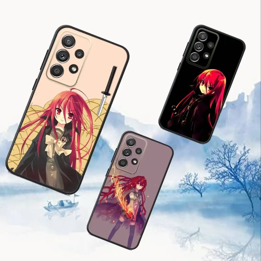 

S-Shakugan No Shana Anime Phone Case For Samsung S25,S24,S21,S22,S23,S30,Ultra,S20,Plus,Fe,Lite,Note,10,9,5G Black Cover