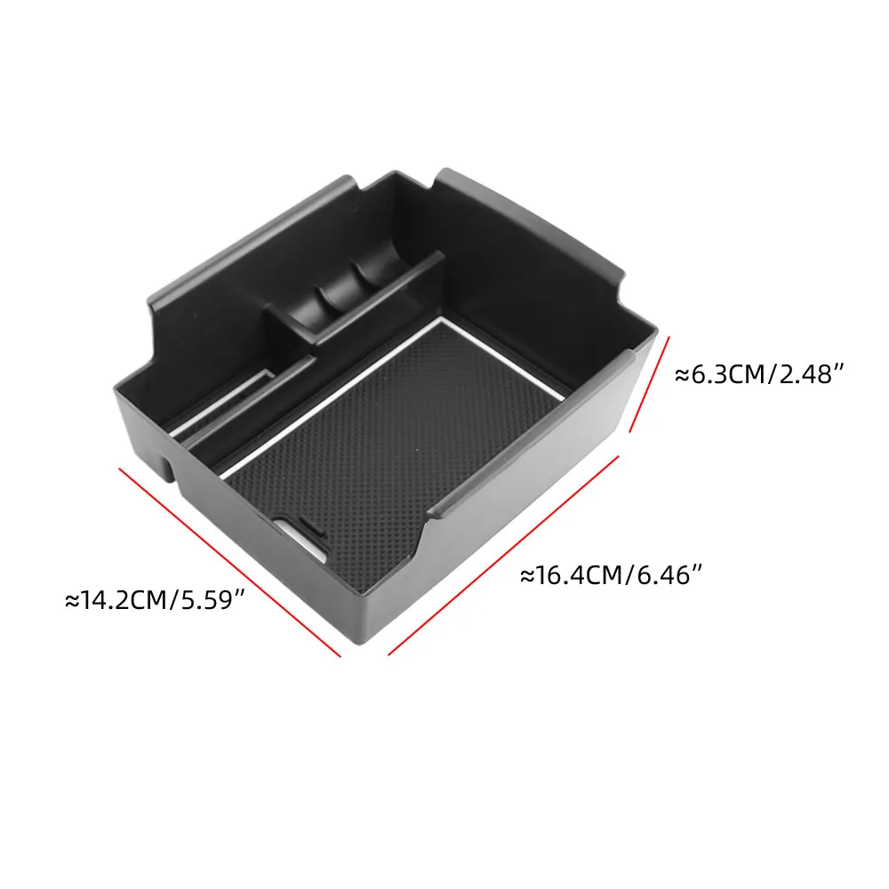 Auto-Armlehnen-Aufbewahrungsbox für Renault Koleos Samsung QM6 2017-2022, zentrale Steuerung, Innenraum-Aufbewahrungszubehör – Detail 4