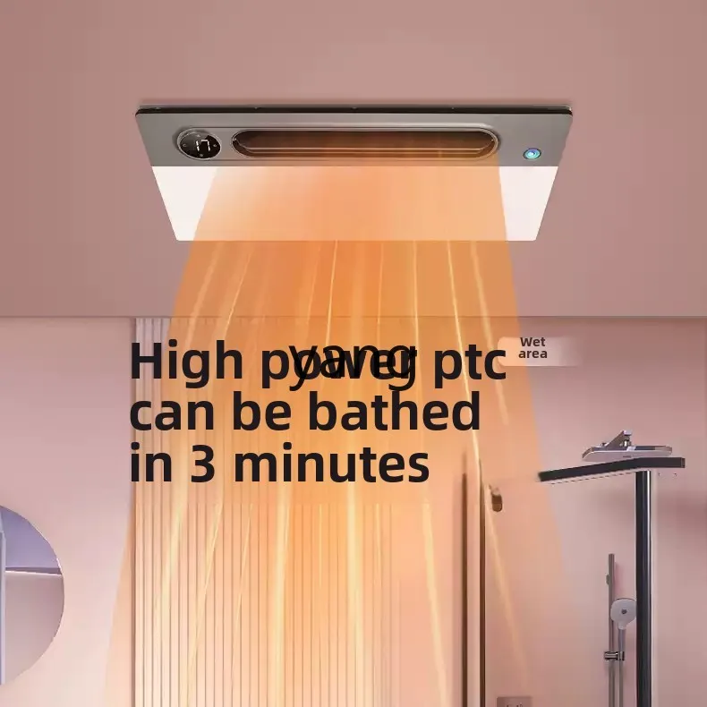 مروحة عادم LMM مدمجة لتدفئة الهواء في السقف ومروحة تدفئة الحمام