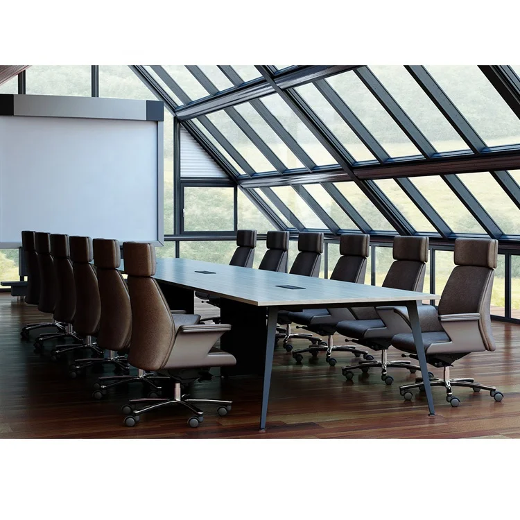 Table moderne pour 10 prêts hypothécaires, bureau, salle de réunion