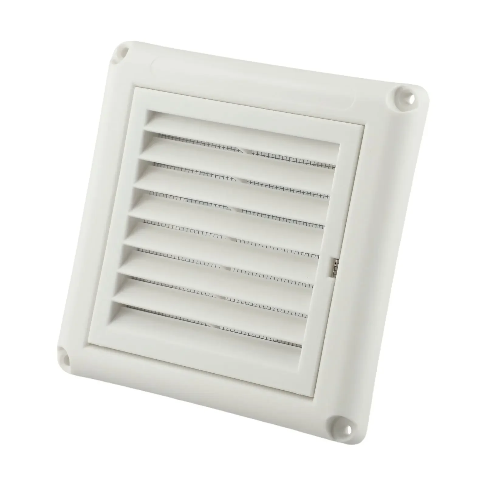 4 Inch Vent Cover Air Grille Easy Installation Louvered Design Mesh Screen Optimal Ventilation Pest Protection