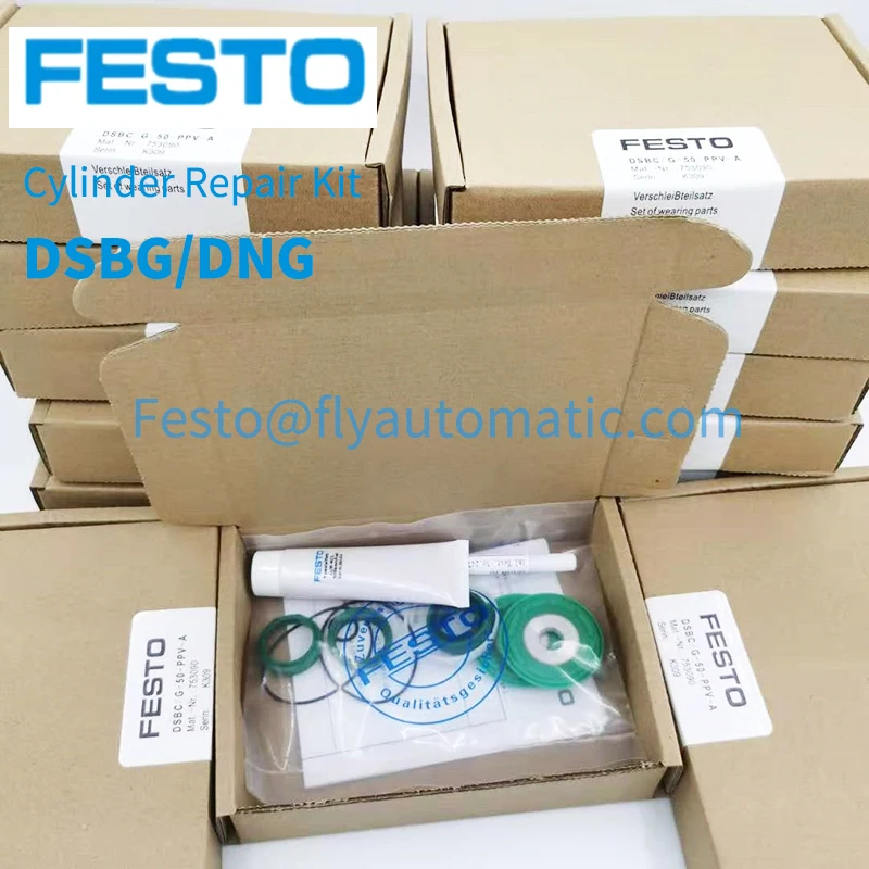 Imagem -04 - Festo-dsbc Air Kit Reparo Cilindro Dsbc80250-ppsa-n3