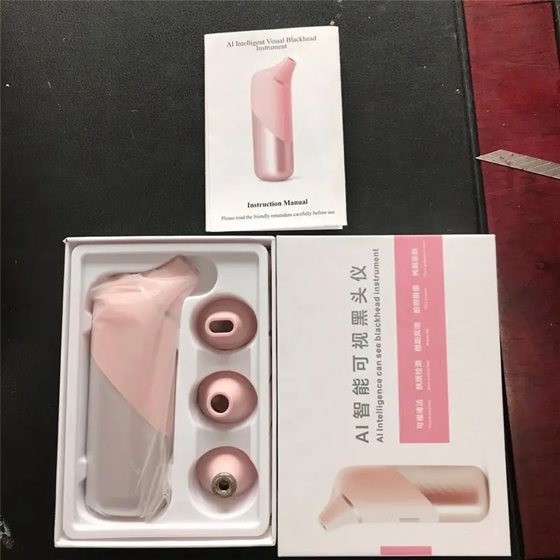 A28F-Visual Blackhead Absorber, Trzybiegowy Regulowany Domowy Oczyszczacz Porów, Elektryczny Oczyszczacz do Twarzy