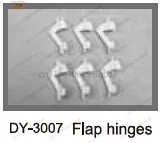 RC Aircraft Flap Hinges Replacement Parts Airplane Control Surface Hardware