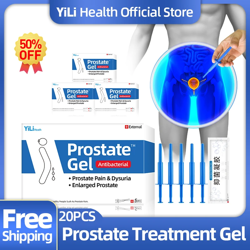 

Prostate Medicine Gel 10/20pcs Apply To Prostatic Frequent Urination Urgency To Urinate Chronic Prostatitis Treatment Medical