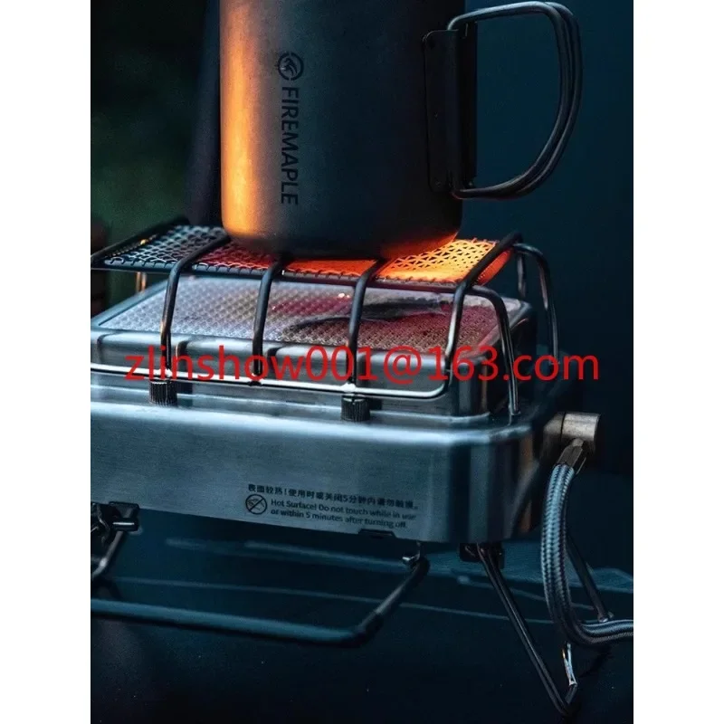 Warm Sun Outdoor Multifunctional Voltage Regulator Heating Furnace Infrared Furnace Portable Mini Camping Burner