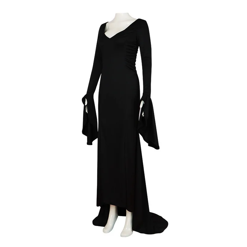 Wednesday Adams Cosplay Costume Main Fem Ti Adams loween Role-plang Clothes Adams Fly Wednesday's Outfit