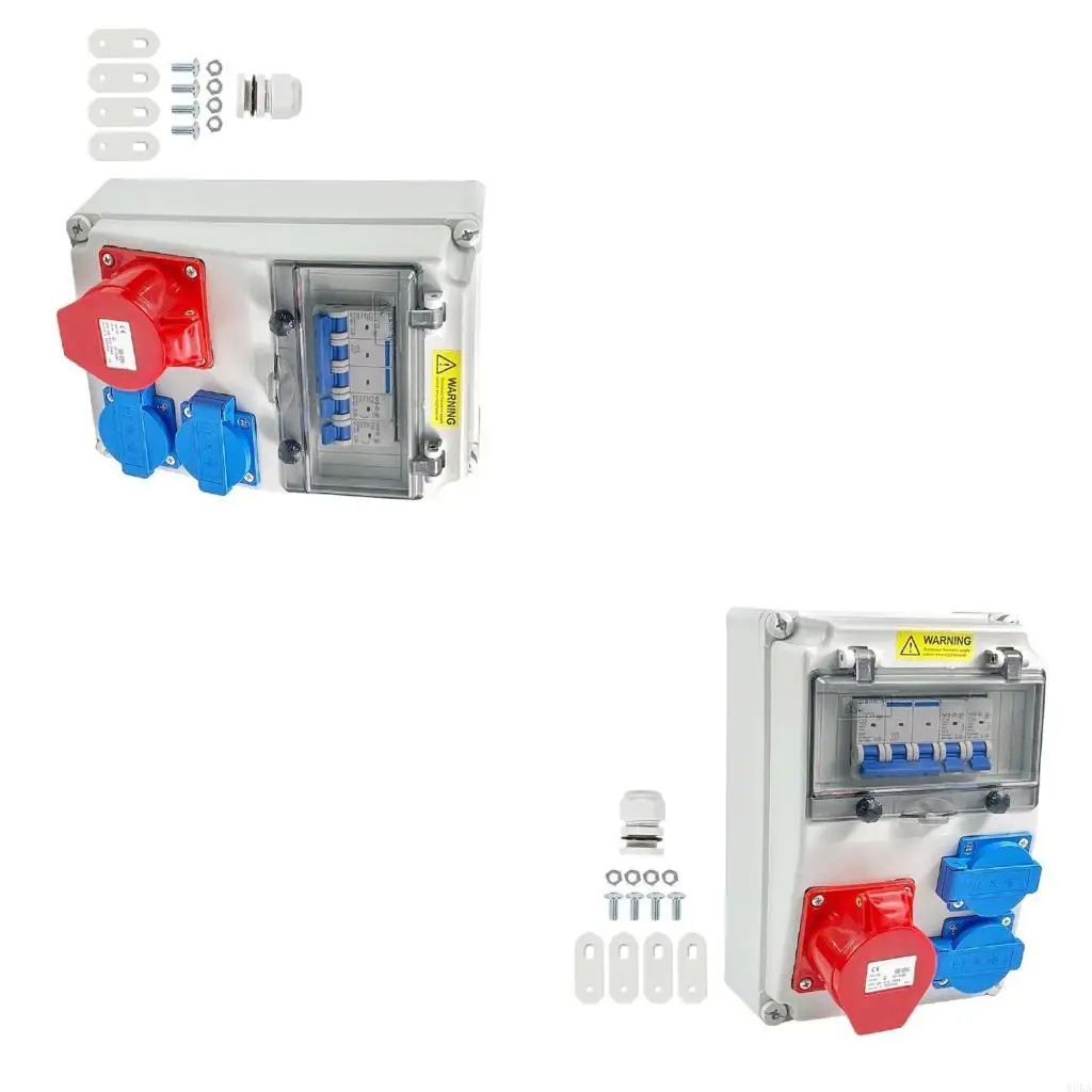 

Electrical Outlet Box Wall Mounted Power Distributor Easy Installation