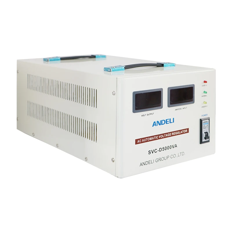 ANDELI ac voltage stabilizer SVC-5000VA 5KW Single phase voltage stabilizer