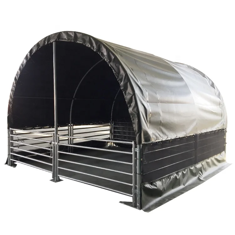 Cost-Effective Prefabricated Livestock Shelter High Quality Cattle Byre Stable Farm Animal Housing for Livestock