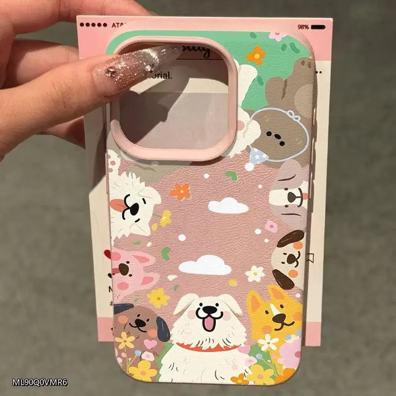 Cute Puppy Full-Body Shockproof Phone Case For Samsung Galaxy S25 S24 Ultra 5G S23 FE S22 S21 Plus A26 A25 A24 A36 A56 A16 Cover - view 4