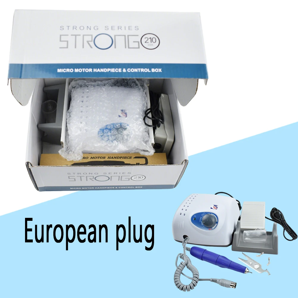 

Стоматологическая дрель с микромотором, 35000 об/мин, 210, 105 л, 65 Вт, шлифовальный и полировальный станок с битами для стоматологических инструментов и лабораторного оборудования