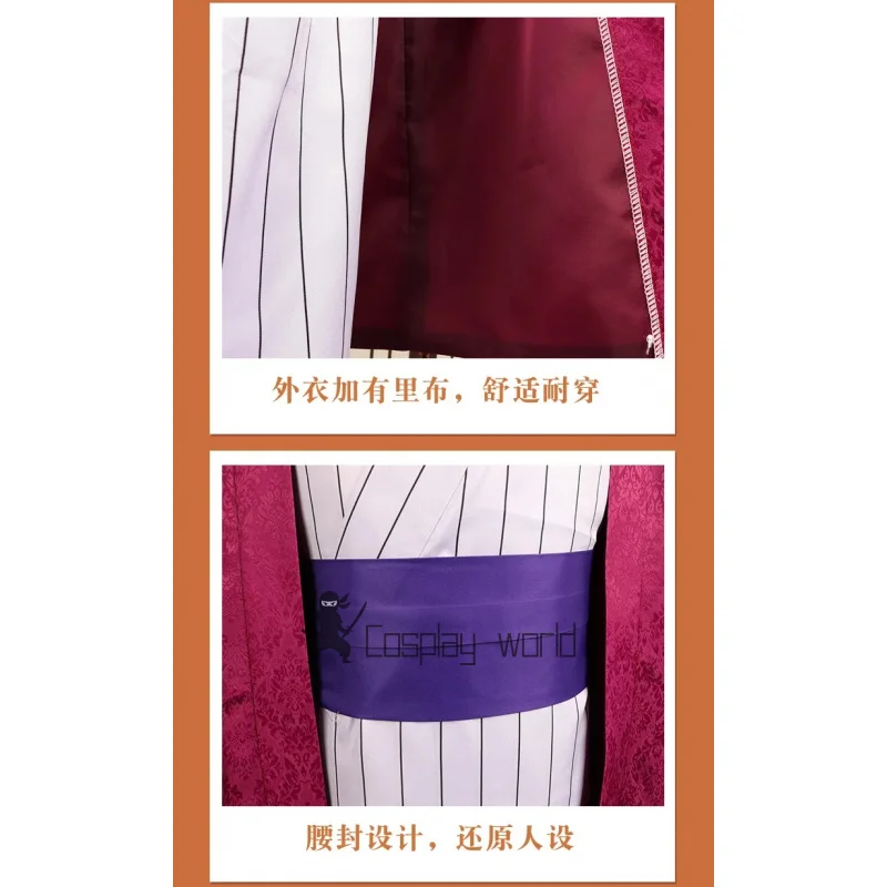 Anime Kanroji Mitsuri Kamado Tanjirou mujeres hombres Cosplay disfraz Demon Slayer Kimetsu No Yaiba uniformes ropa de fiesta de Halloween