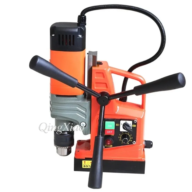 Magnetic drill multifunctional industrial grade small lightweight bench drill magnetic suction strong drill bit tapping