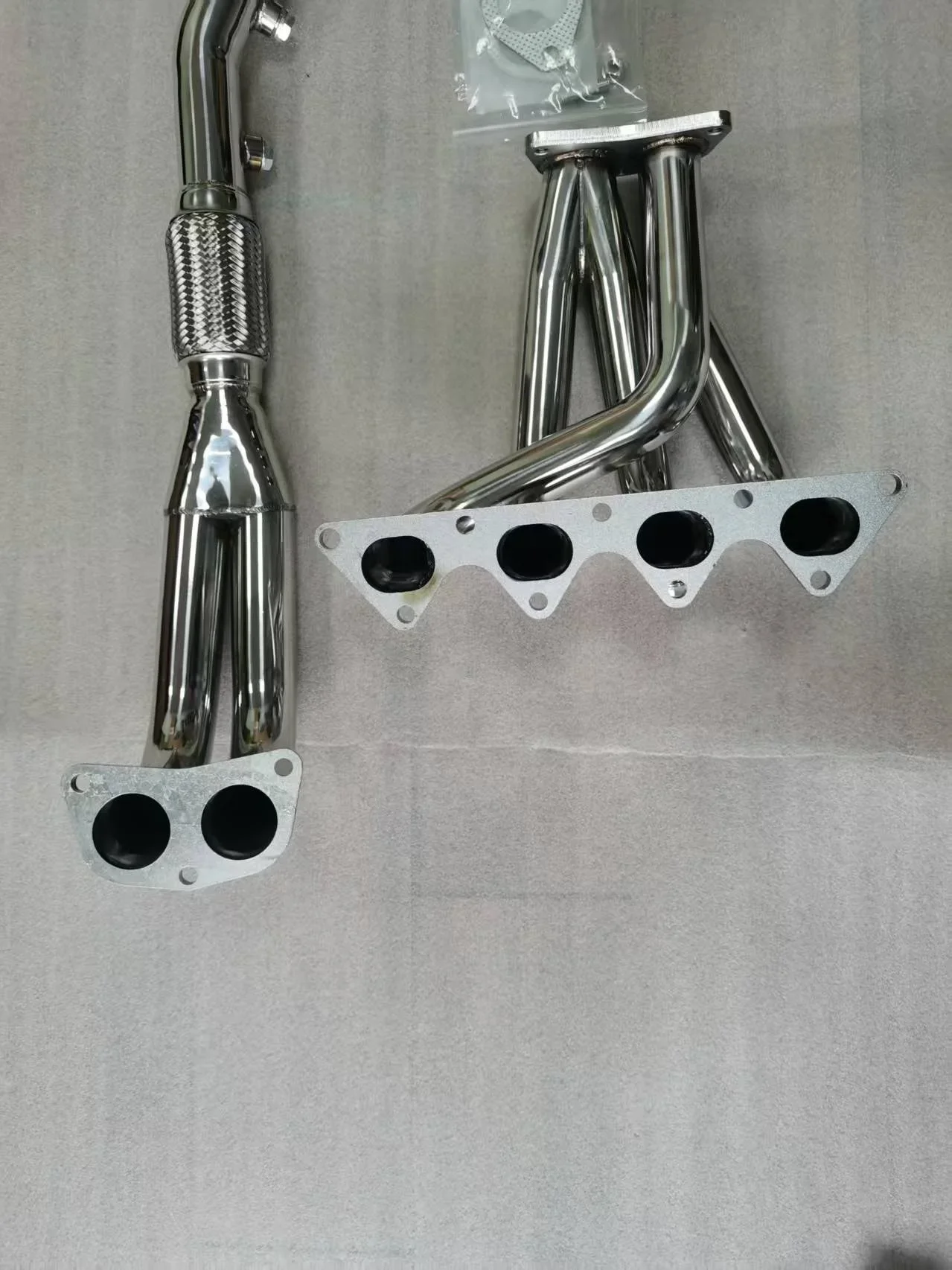 Stainless Steel Exhaust Manifold Racing Header for 2002-2007 MIts Lancer 4G94 2.0 Exhaust Pipe