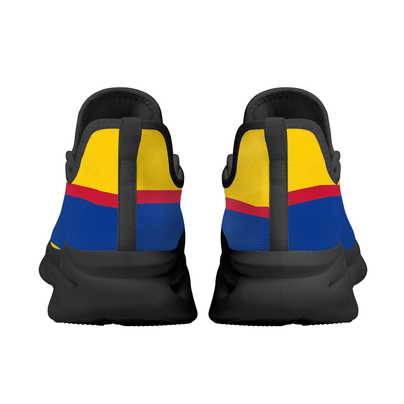 Colombian Flag Design Cap Of Freedom National Emblem Printing Lightweight Breathable Outdoor Free-spirited Sneakers