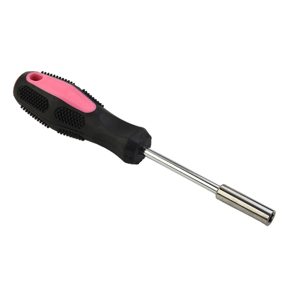 1pc Bit Griff Rot Magnetische Bit Halter Schraubendreher Spinner Griff 1/4 Zoll (6,35mm) hex Stick Für Schlitz Hex Torx Phillips Bit – Detail 15