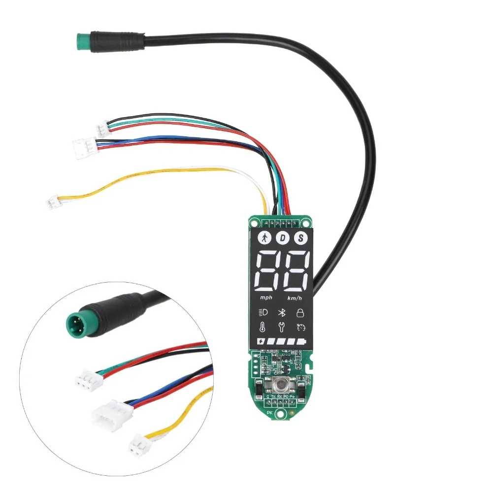 

Board Display Mi3Lite Speedometer Vehicle Dashboard Upgrade Green Clear Digital Display Wear-resistant Construction