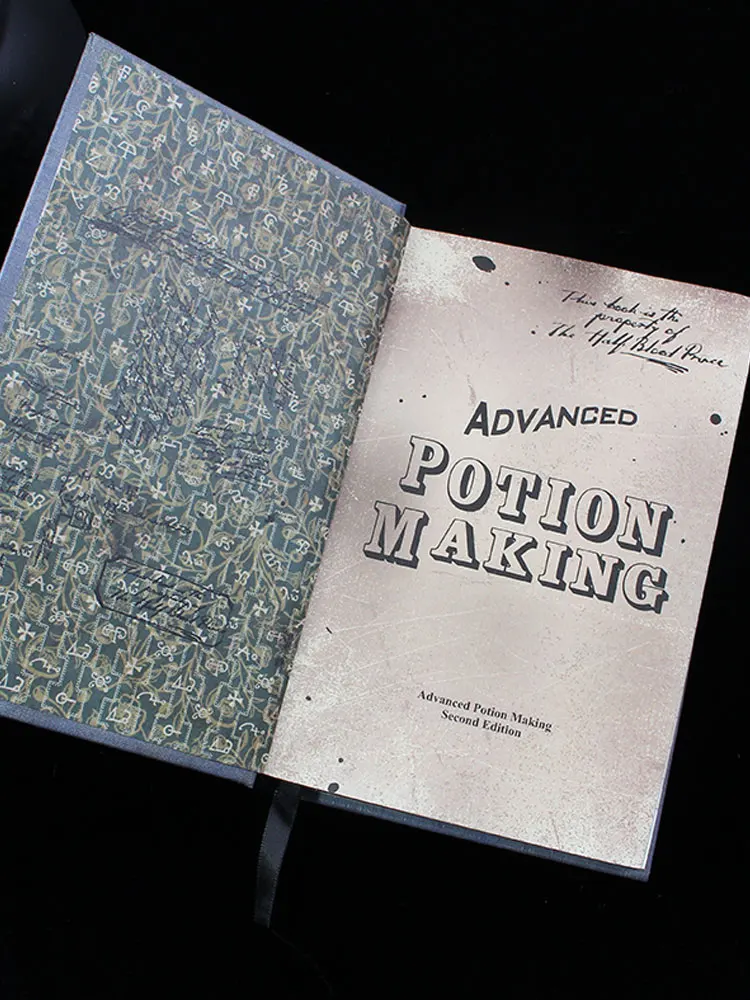 New Harries Potter Potion Book Notebook Advanced Potion-Making Movie Peripheral Diary Harries Fan Gift Student Children Statione