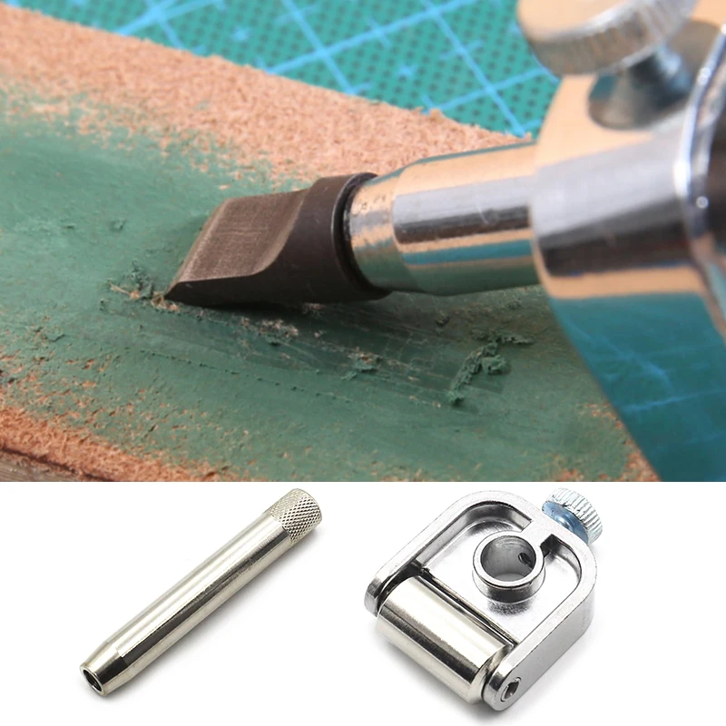 1PCS DIY Leather Repairing Sharpener Tool Rotary Angle Adjuster Sharpening Stand Leather Tool's Head Positioner Holder