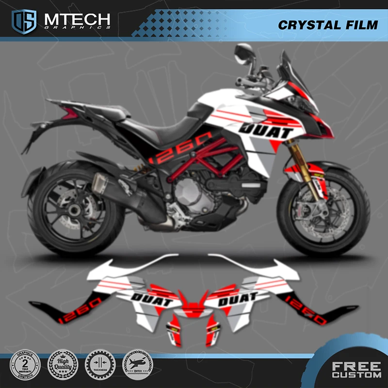 

DSMTECH GRAPHICS Stickers Decals Kits for 2018 Multistrada 1260 18Multistrada1260 001