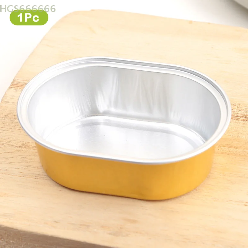 

Commercial Aluminum Foil Lunch Box, Gold Tightly-Sealed, Disposable, Durable Packaging Solution