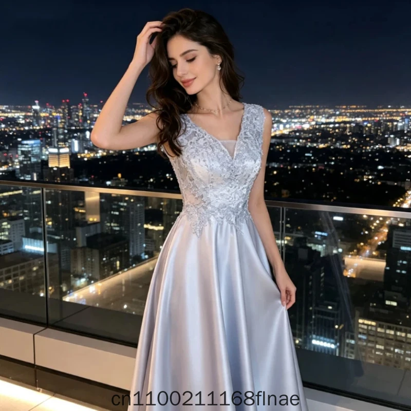 Modern Dance Dress Women's Evening Dress 2026 New Style Banquet Elegant Temperament Summer Social Long Dress