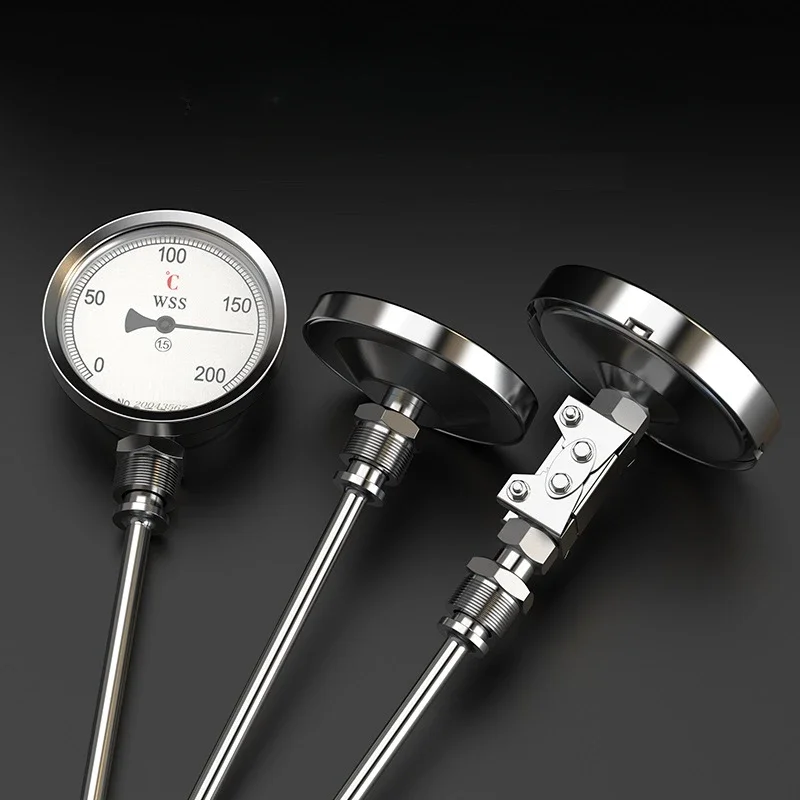 Stainless Steel Bimetallic Thermometer  Industrial Temperature measurement