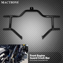 Front Crash Bar Motorcycle Falling Protection Highway Engine Guard For Harley Touring Road King Electra Glide FLHX FLTRX 09-2024