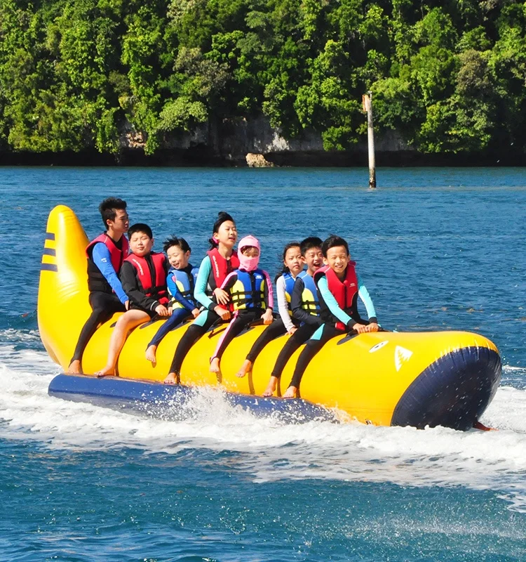 

High Quality Inflatable Flying Fish Tube Inflatable Water Games Flying Banana Boat Inflatable Banana Boat for Sale