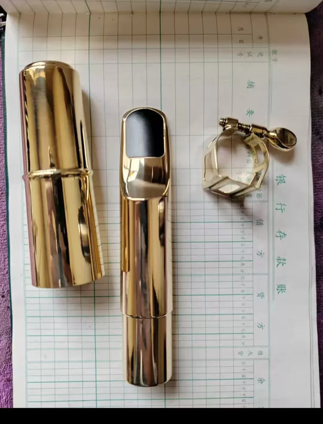 Tenor Saxophone Mouthpiece Replacement Balanced Timbre Powerful Volume Brass Metal Tenor Saxophone Mouthpiece for Overtones
