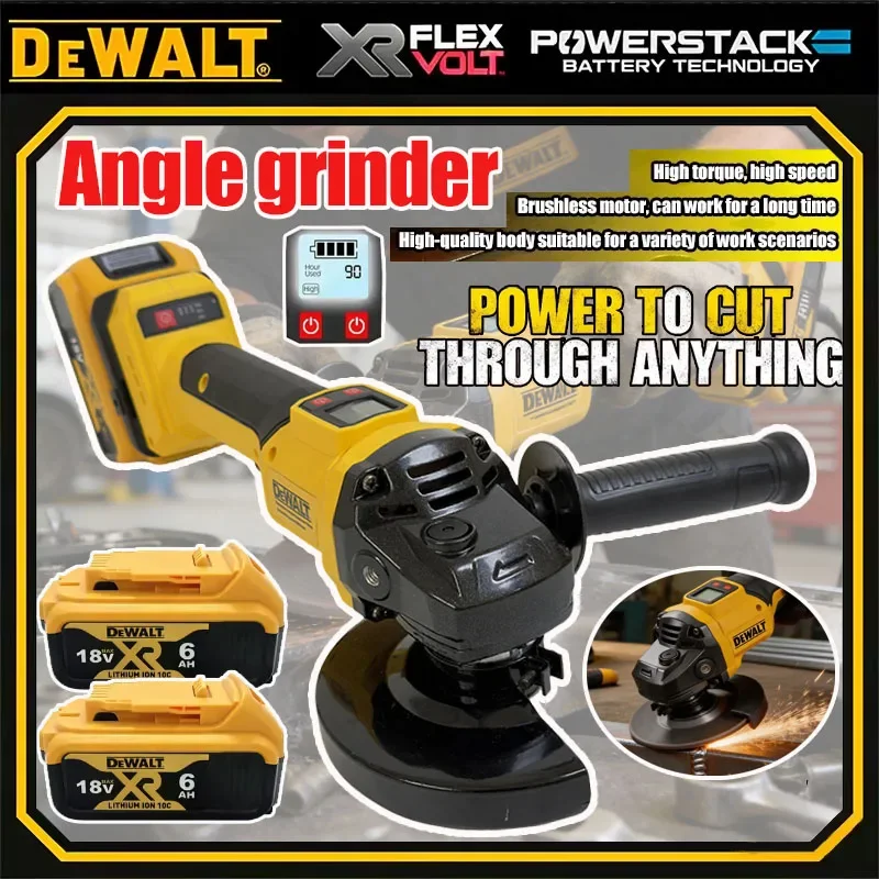 dewalt-tool-125mm-brushless-electric-angle-grinder-digital-display-metal-wood-polishing-grindind-for-18v-20v-battery-tools