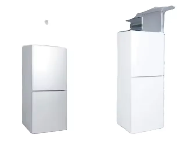 Горячая продажа BCD-76 Двухдверный холодильник с морозильной камерой среднего объема в современном стиле Мини-холодильник