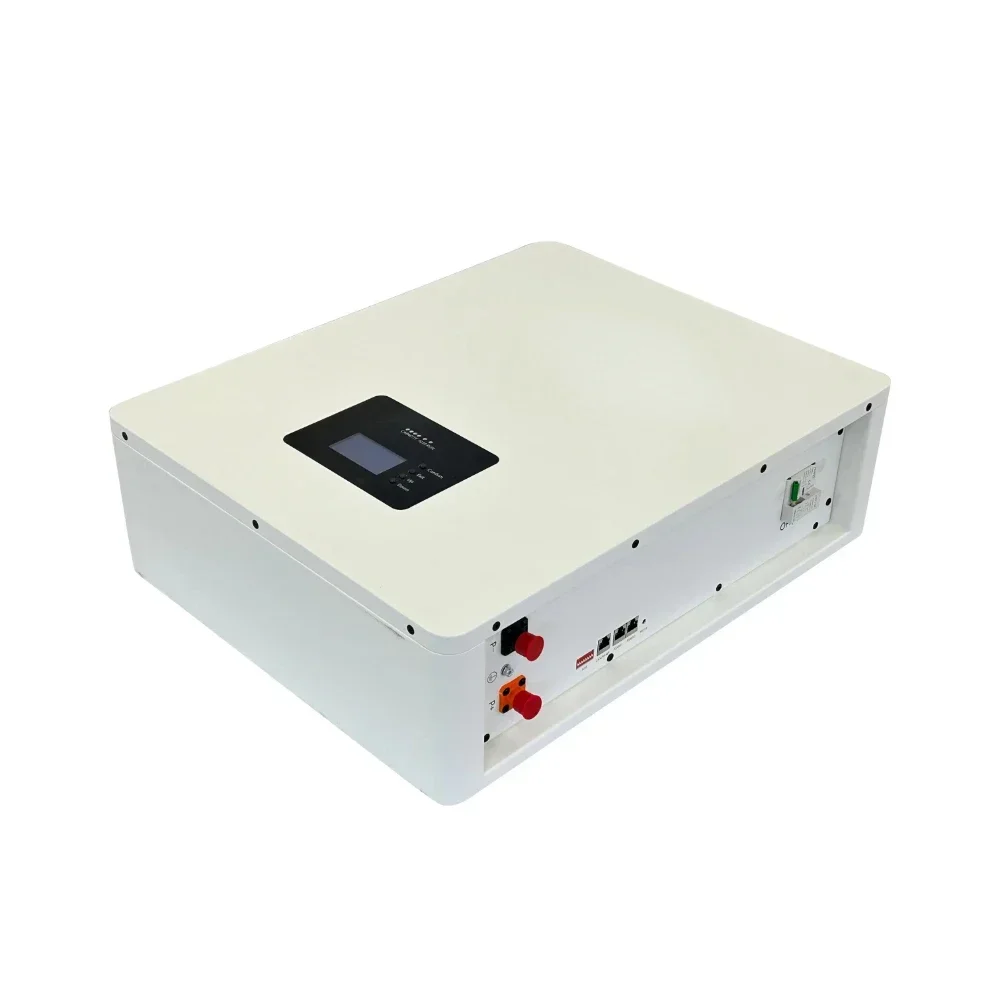 51.2V 5KWH Wall mounted Deep Cycle 6000 times Neat and beautiful appearance