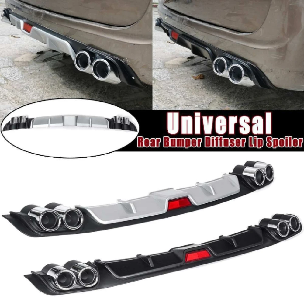 

For Most Sedans & Hatchbacks Universal Rear Trunk Spoiler Lip Glossy Black ABS Plastic Car Exterior Styling Modification Parts
