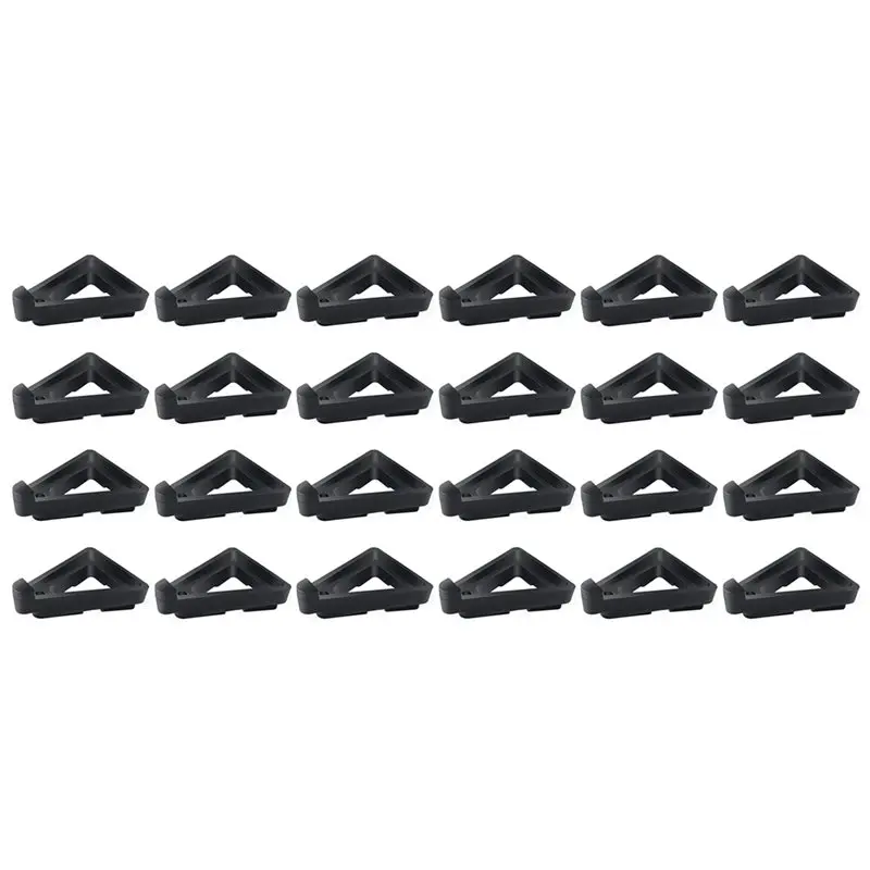 75STO-48 PCS Pot Feet For Outdoor Planters,Invisible Breathable Pot Stands Toes Lifters, Stackable Flower Feet Outside