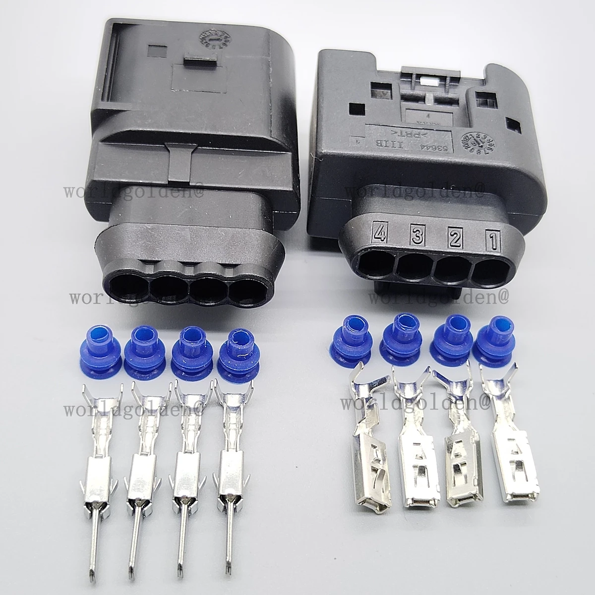 09441491 4Pin Waterproof Wiring Connector for Universal Vehicles For Ignition Coil Sensor Circuit Repair Replacement