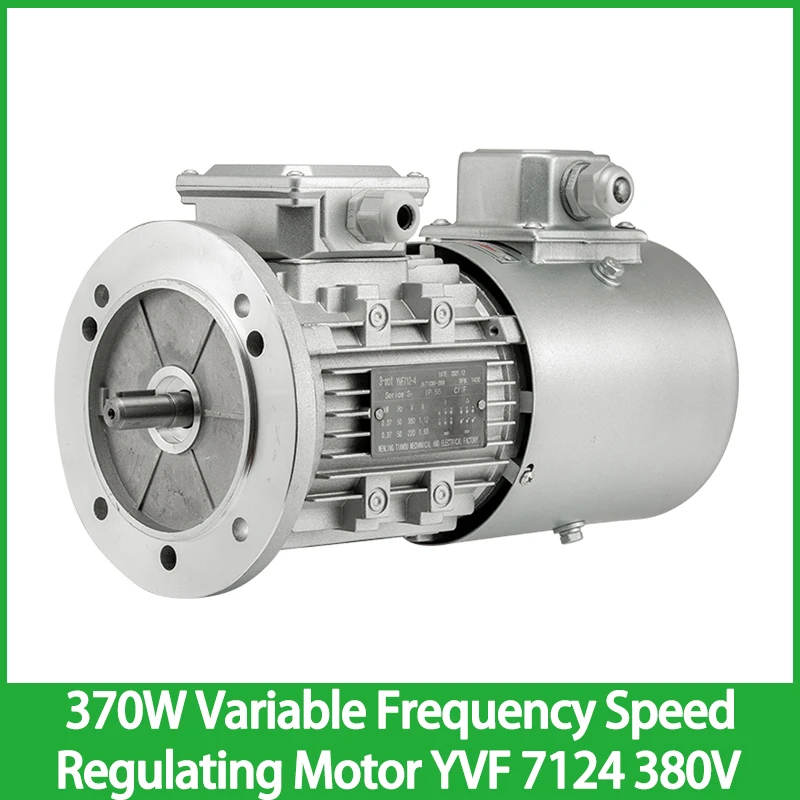 

370W Variable Frequency Speed Regulating Motor YVF 7124 Three-phase 380V Vertical B5 AC Asynchronous Motor 1400RPM