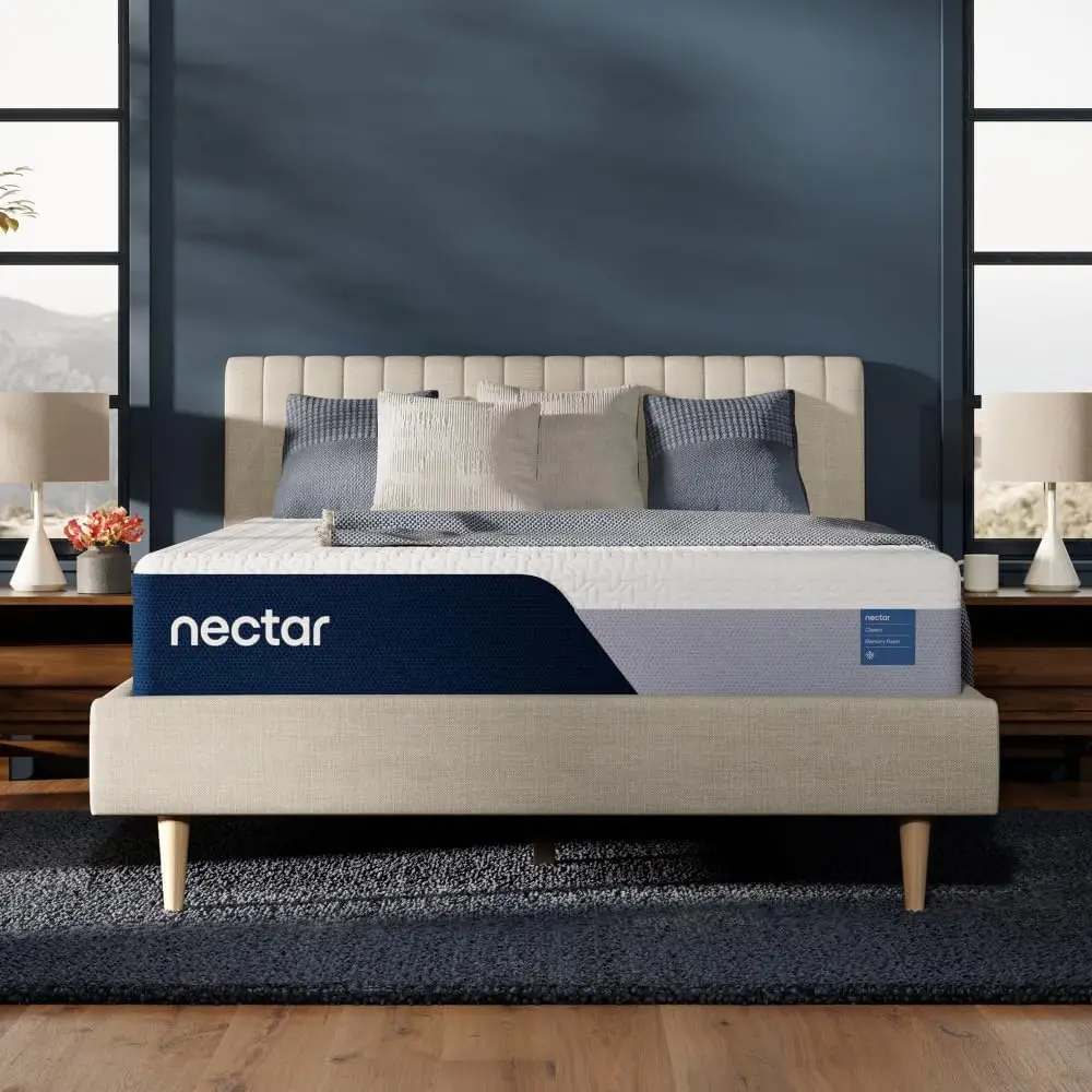 Nectar Classic 12” Full Mattress (New Version) - Medium Firm - Contouring Memory Foam - Cooling Top Layer - Support &